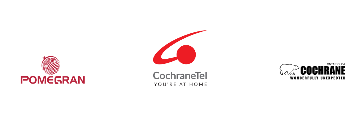 PomeGran and CochraneTel Logos